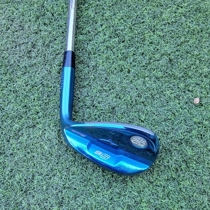 Mizuno S18 52 Wedge Blue Ion HEAD ONLY 3 Mizuno S18 52 Wedge Blue Ion HEAD ONLY