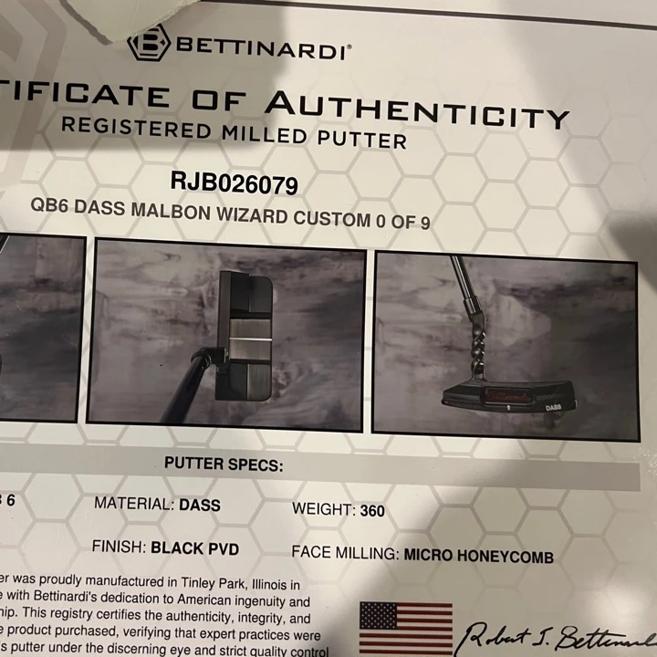 Bettinardi Malbon Qb6 Putter 8 Bettinardi Malbon Qb6 Putter - Image 6
