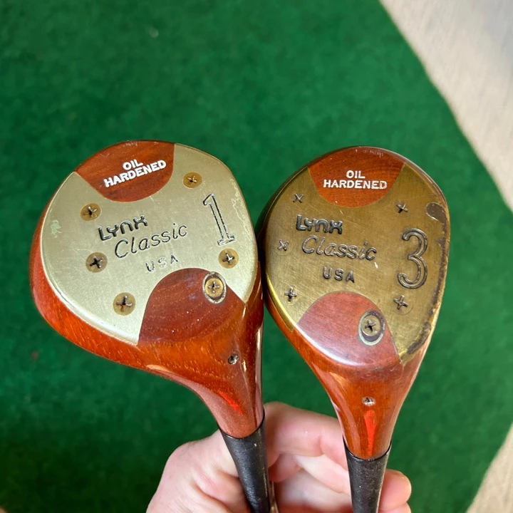 Other Lynx Classic Driver + 3 Wood - Excellent! 3 Other Lynx Classic Driver + 3 Wood - Excellent!