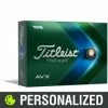 Titleist AVX Personalized Golf Balls - White 2 Titleist AVX Personalized Golf Balls - White -Golf Clubs Store avx white 2