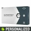 2023 Callaway Superfast Personalized White Golf Balls - 15-Pack -Golf Clubs Store balls 2022 superfast 15pk 2 1 2