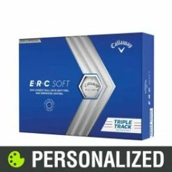 2023 Callaway ERC Soft Triple Track Personalized White Golf Balls