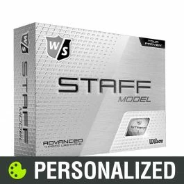 Wilson Staff Model Personalized Golf Balls 2 Wilson Staff Model Personalized Golf Balls