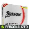 2023 Srixon Z-Star XV 8 Personalized Yellow Golf Balls 1 2023 Srixon Z-Star XV 8 Personalized Yellow Golf Balls -Golf Clubs Store sx23 balls zstr8 xv tour yellow 1
