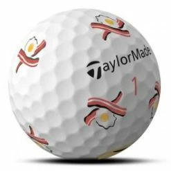 TaylorMade TP5 Pix Bacon And Eggs Breakfast Single Golf Ball