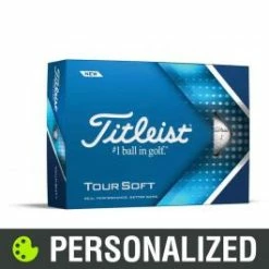 Titleist Tour Soft Personalized White Golf Balls