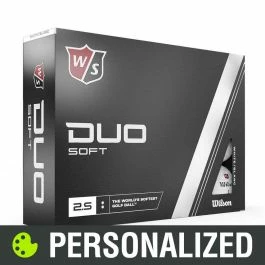 2023 Wilson Staff Duo Soft Personalized White Golf Balls 3 2023 Wilson Staff Duo Soft Personalized White Golf Balls